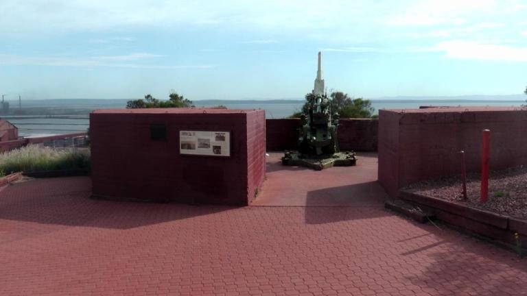 Alte Flak auf dem Flinders Lookout in Whyalla